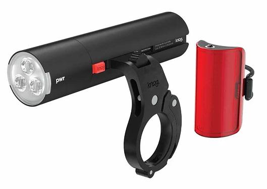 Set Luces Pwr Road 700 Y Mid Cobber Trasera Y Pwr Mount - Color: Negro