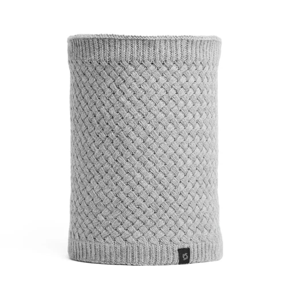 Protector Cuello Zigzag - Color: Gris Claro
