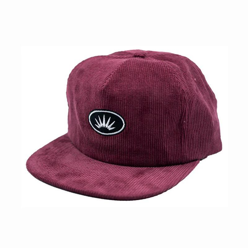Gorra Cap Ovalo Corduroy  - Color: Bordo