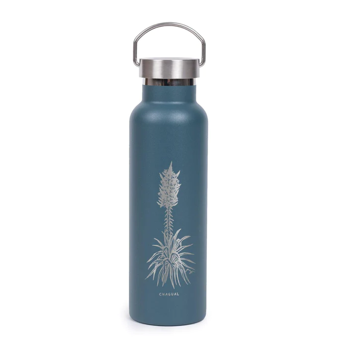 BOTELLA TERMICA 600 ML - Color: Azul Chaguaal