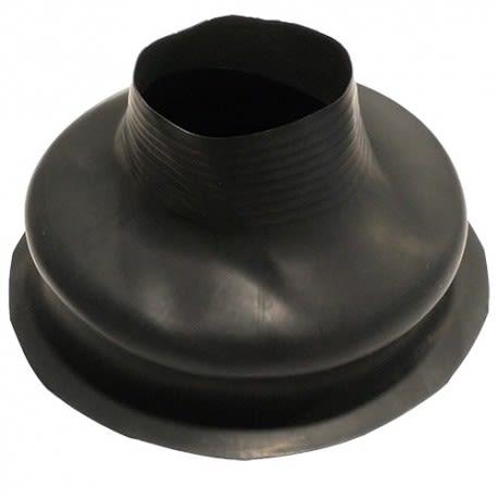 Latex Neck Seal - Color: Negro