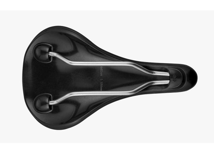 Miniatura Sillín Modelo Scoop Cromo Gel  - Color: Negro