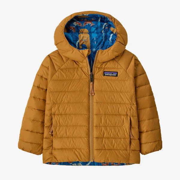 Miniatura Chaqueta Baby Reversible Down Sweater Hoody - Color: Azul