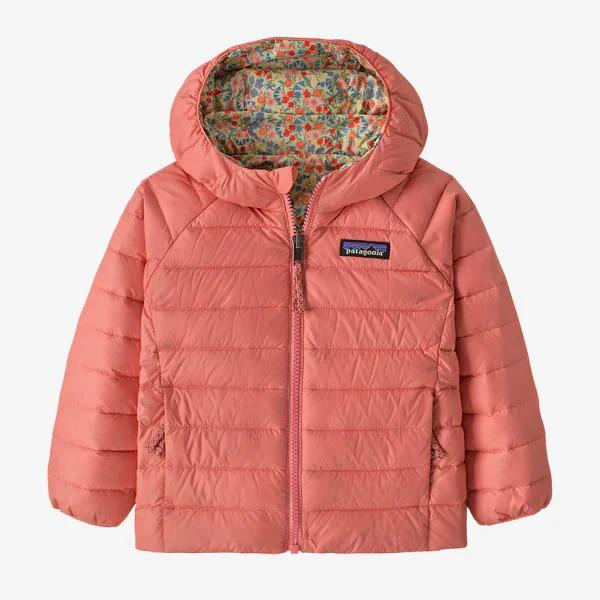 Miniatura Chaqueta Baby Reversible Down Sweater Hoody - Color: Rosa