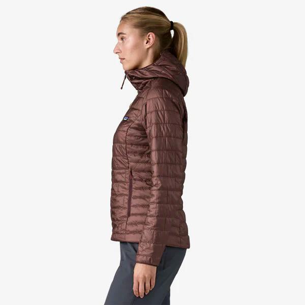Miniatura Chaqueta Mujer Nano Puff® Hoody - Color: Rojo