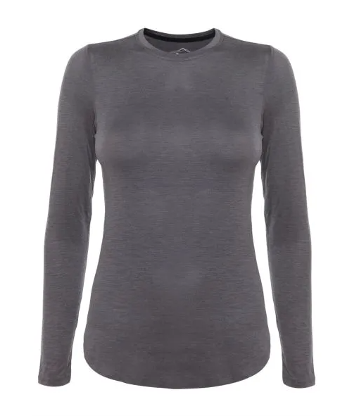 Miniatura Camiseta Primera Capa Mujer Ascendor - Color: Gris