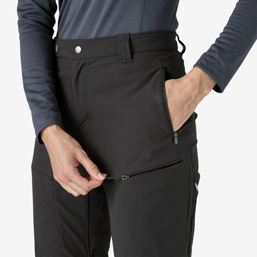 Miniatura Pantalones Mujer Alpine Guide - Color: Negro