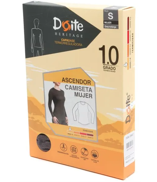 Miniatura Camiseta Primera Capa Mujer Ascendor -