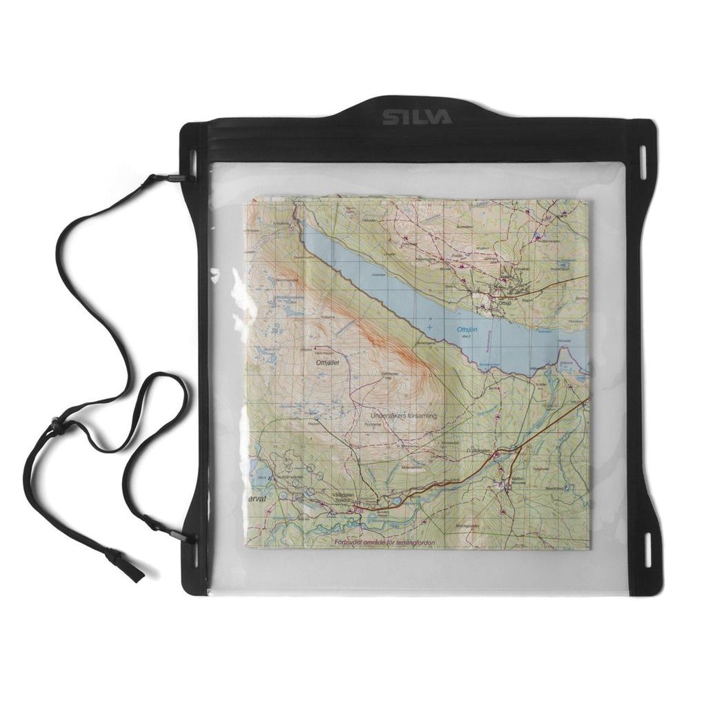 Carry Dry Map Case M30 - Color: Azul Trasnparente