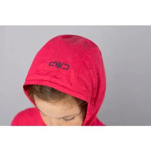 Chaqueta Niña Impermeable Fix Hood - Color: Fragola