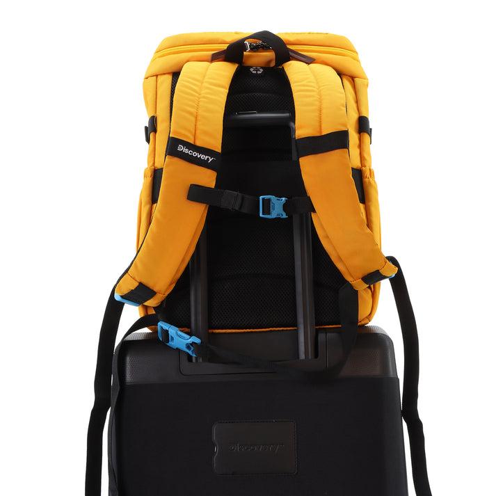 MOCHILA VIAJE ICON DISCOVERY RPET 25L PARA NOTEBOOK 15 - Color: Ocre