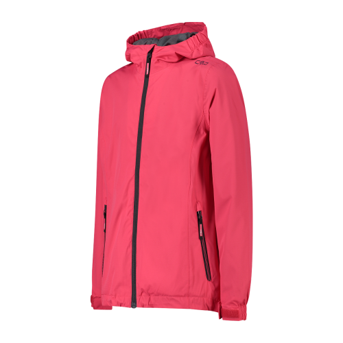 Miniatura Chaqueta Niña Impermeable Fix Hood - Color: Fragola