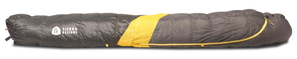 Saco De Dormir Nitro 0 Women's - Color: BLACK/YELLOW/GRAY