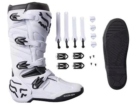 Miniatura Botas Moto Comp - Color: Blanco, Talla: 9
