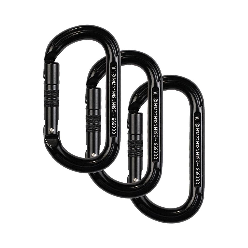 Mosquetones Oval K Carabiner 3-Pack