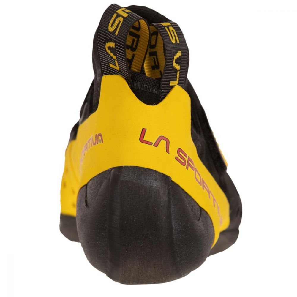 Zapatilla de Escalada Solution Comp - Color: Black/Yellow