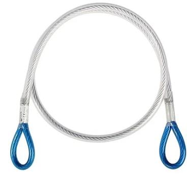 Anclaje de Acero EN 795B STEEL LANYARD "I" 15kn -