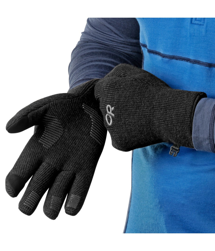 Guantes Hombre Flurry Sensor - Color: Negro