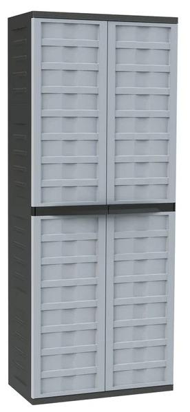 Armario Plástico Ideal 3 Niveles 68x38x170 Cms -