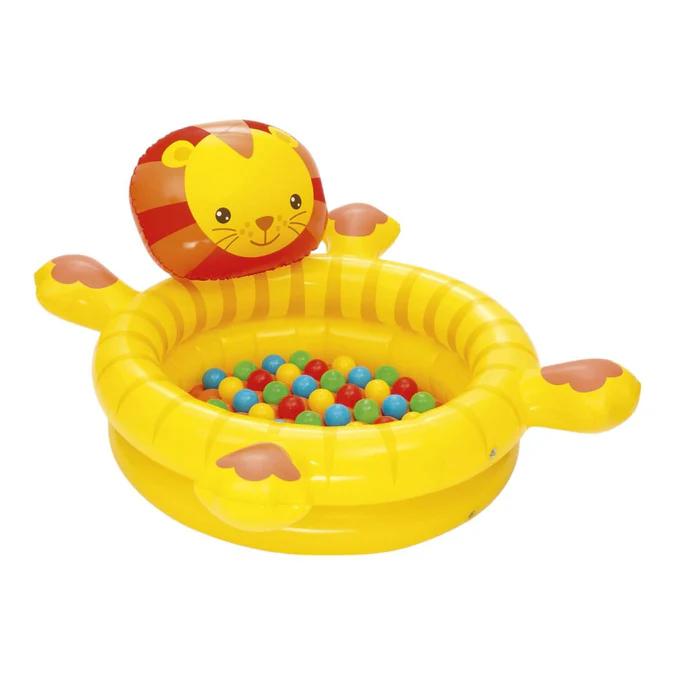 Piscina Leon inflable con Pelotas 111 X98X61.5 Cms