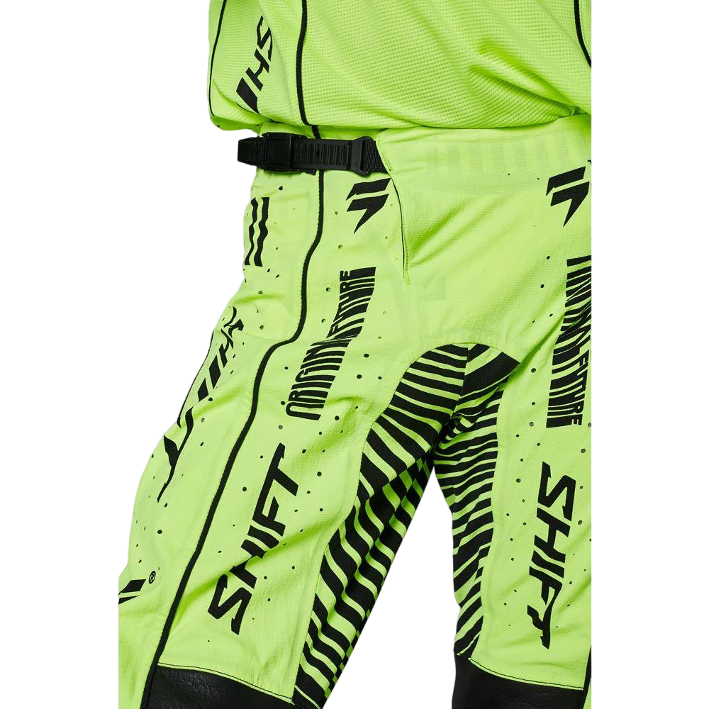 Pantalón Hombre Moto Blue Label Cuda Reflectante - Color: Amarillo