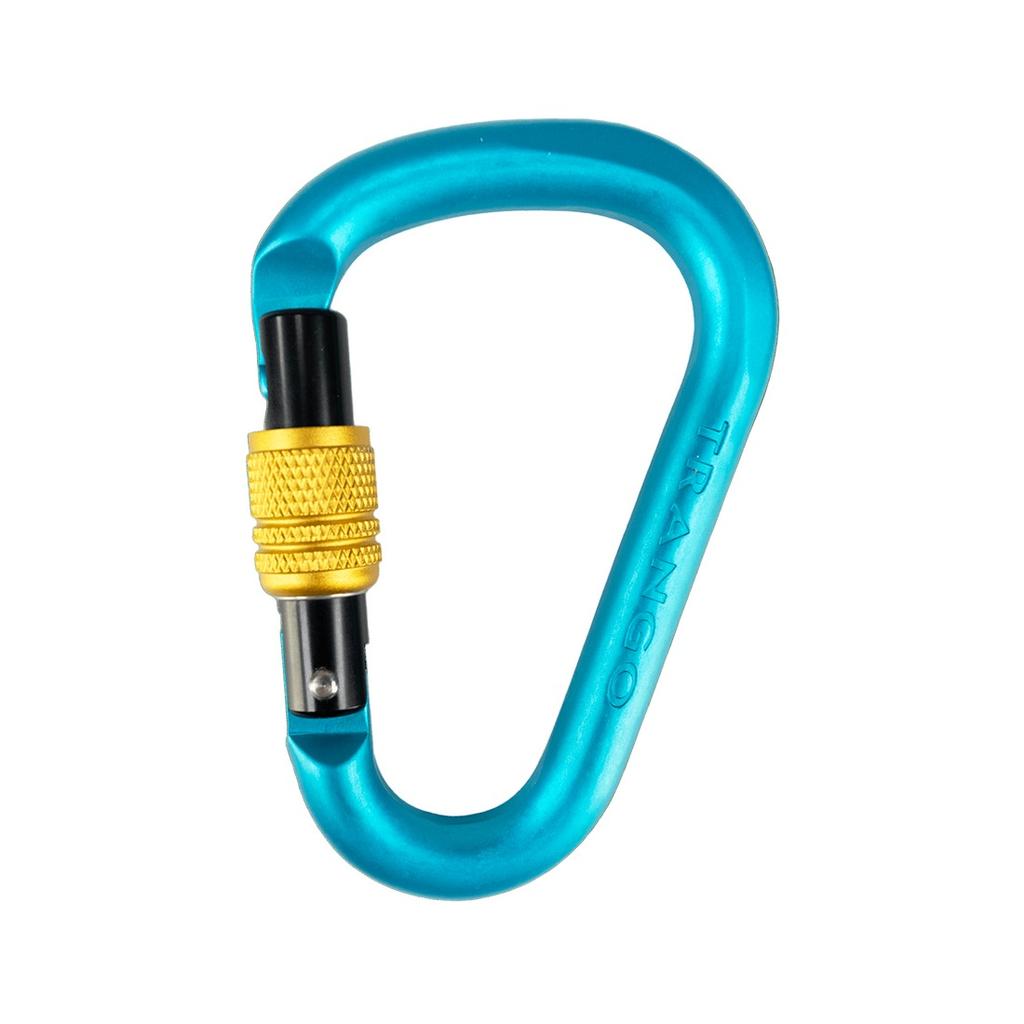 Miniatura Mosquetón HMS Regulock Screwlock - Color: Cyan