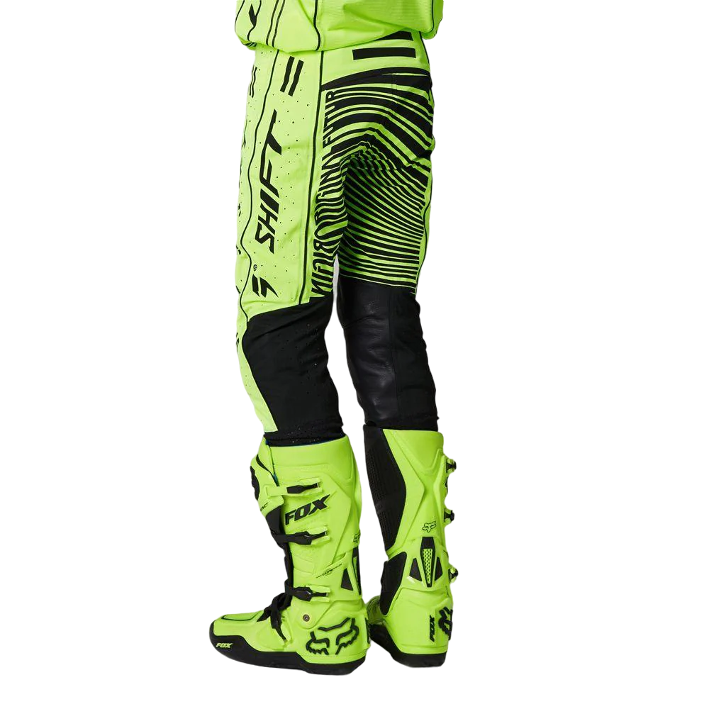 Pantalón Hombre Moto Blue Label Cuda Reflectante - Color: Amarillo