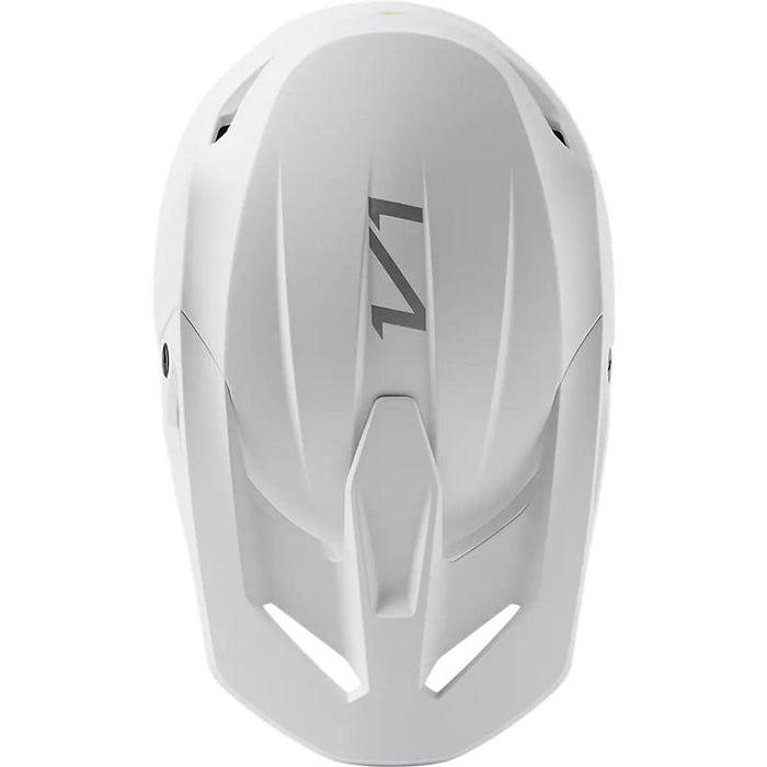 Miniatura Casco Moto V1 Solid - Color: Blanco