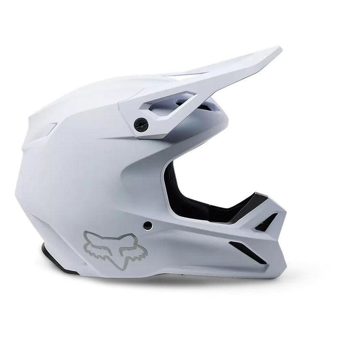 Miniatura Casco Moto V1 Solid - Color: Blanco