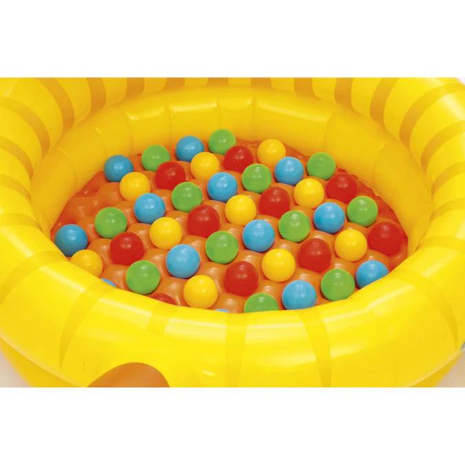 Miniatura Piscina Leon inflable con Pelotas 111 X98X61.5 Cms -