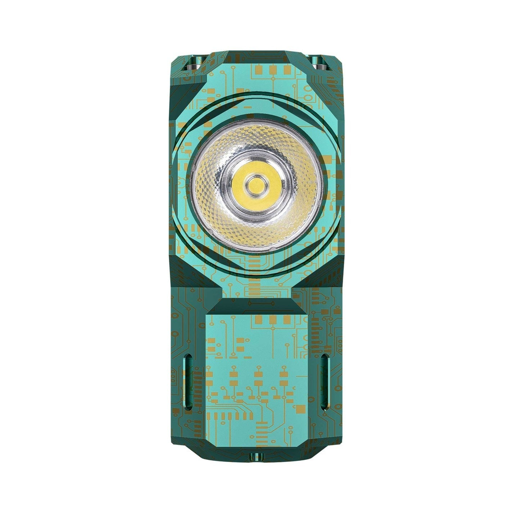 Miniatura Linterna Compacta Nichia LED de Titanio TC4 - Color: Verde