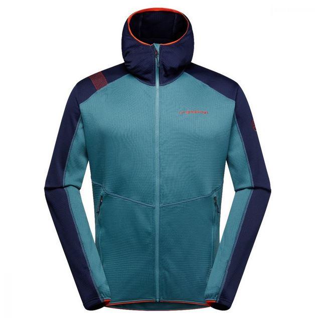 Chaqueta Upendo Hoody Hombre - Color: Azul - Celeste