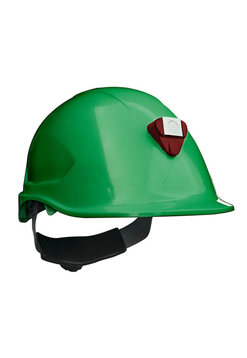 Casco MTA ABS con Portalampara - Color: Verde