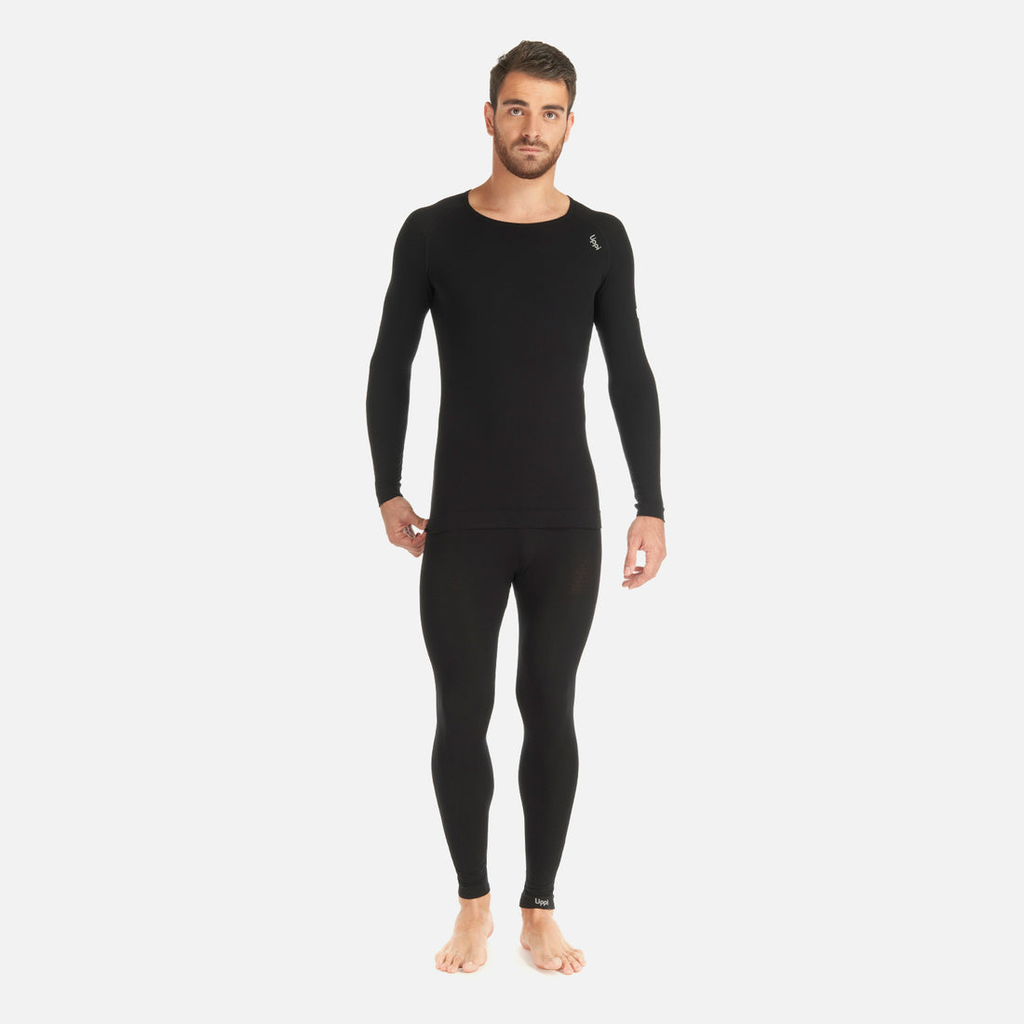 Primera Capa Hombre Skintec 1000 Seamless Top - Color: Negro