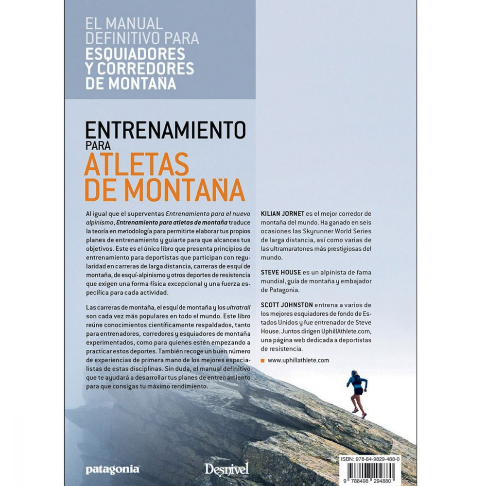 Libro Entrenamiento para Atletas de Montaña -