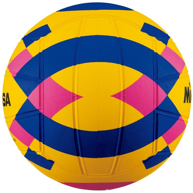Balon Waterpolo Wp550c Masculino - Color: Amarillo-Azul-Fucsia