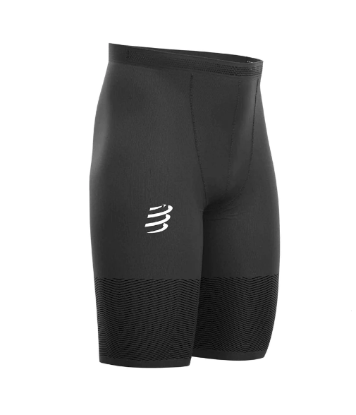 Miniatura Short Hombre Run Under Control - Color: Negro