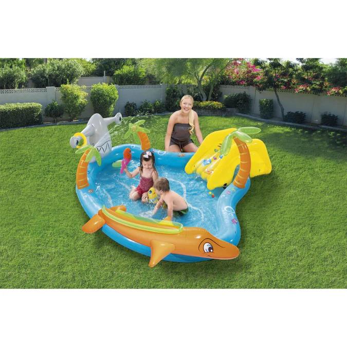 Miniatura Centro Juegos Inflable Sea Life 2.80m x 2.57m x 87cm - Color: Multicolor