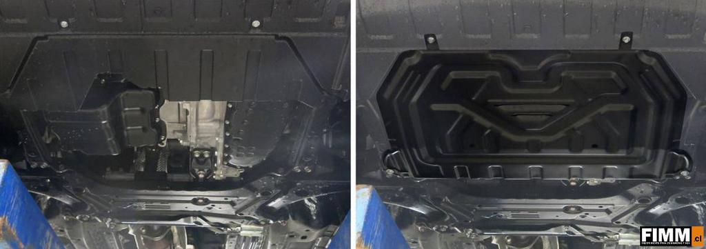 Miniatura Skid Plates Acero Mitsubishi Outlander (2012-2020) -