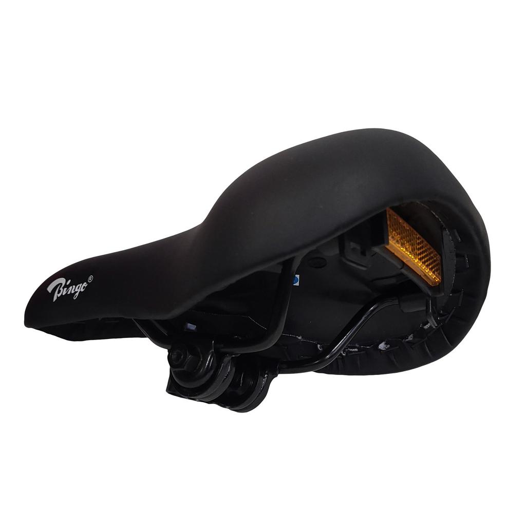 Sillin MTB Blando Con Reflector YL-2768 - Color: Negro