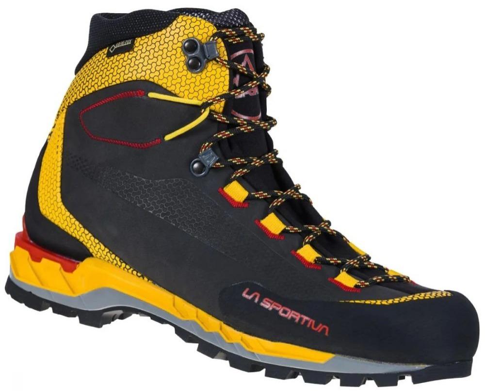 Zapato Trango Tech Leather GTX - Color: Black-Yellow