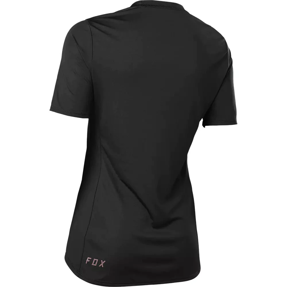 Polera Bicicleta Mujer Ranger Fox Head - Color: Negro