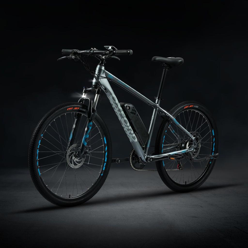 Bicicleta Electrica Aro 27,5 Freeway - Color: Grafito-Cian
