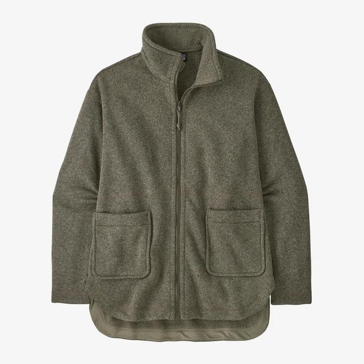 Polar Mujer Better Sweater Oversized Coat - Color: Verde