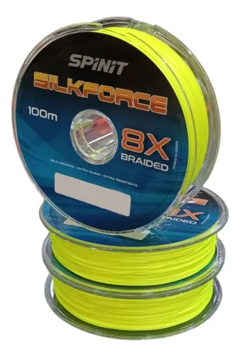 Linea Trenzada Silkforce 8x0,28mm - 40LB - 6x100m 256040