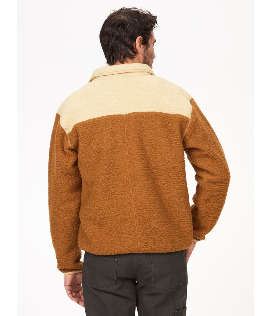 Miniatura Polar Hombre Aros Fleece 1/2 Zip - Color: LGTOK/HZL