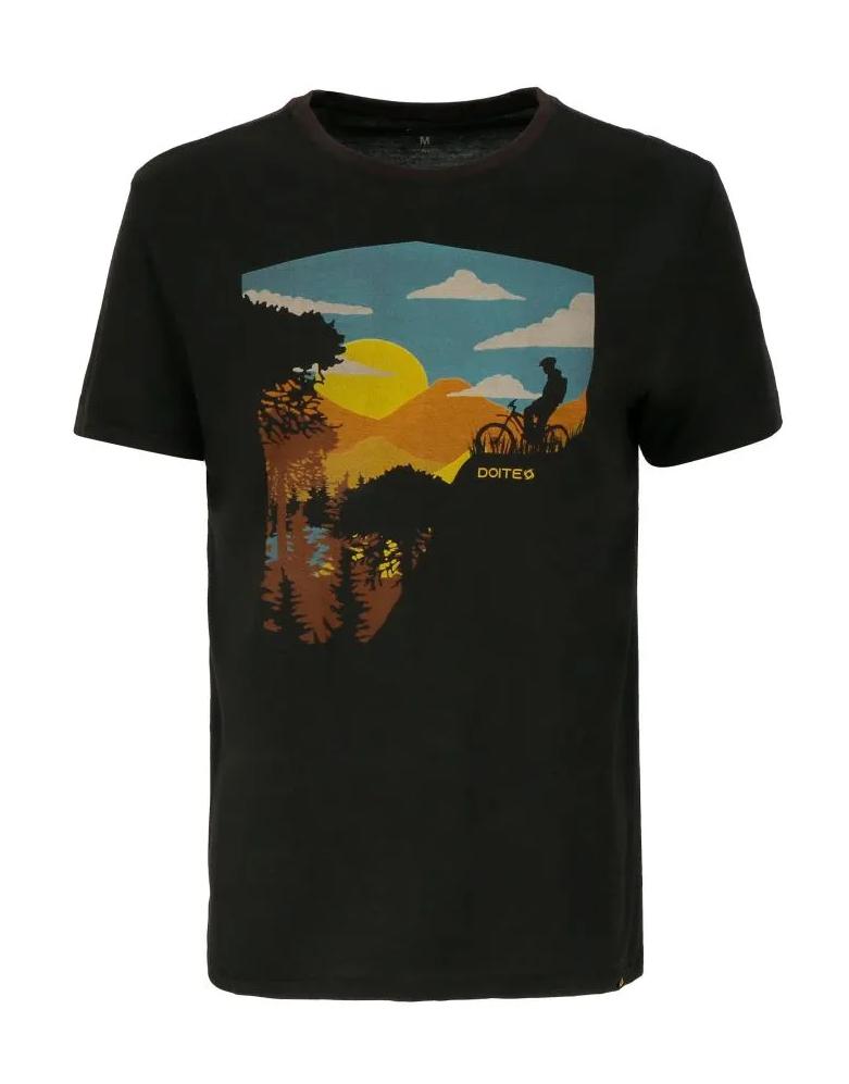 Miniatura Polera Manga Corta Bicicleta Men - Color: Negro