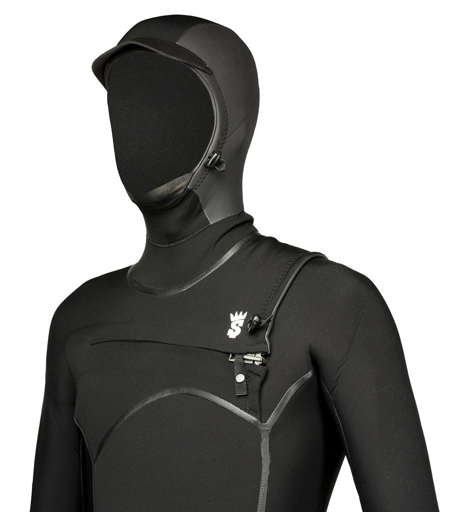 Miniatura Trajes de Agua G6 Hombre 5/4/3 Hooded - Color: Negro