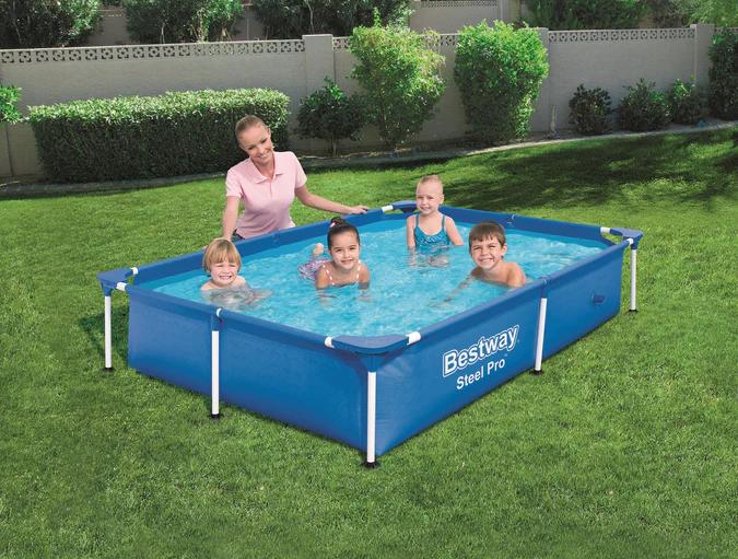 Piscina Steel Pro™ 2.21m x 1.50m x 43cm Pool -