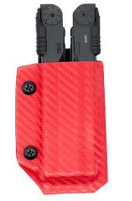 Miniatura Funda de Kydex para Gerber Diesel - Color: Carbón Rojo